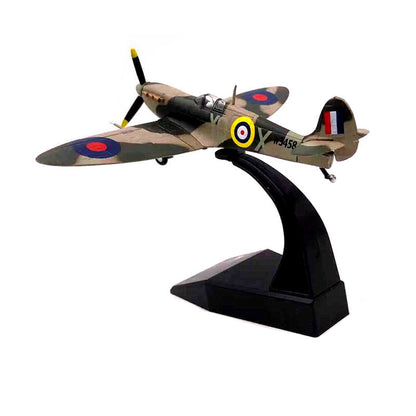 13cm Alloy 1:72 WWII UK MK Simulation Military Fighter Aircraft Model Ornaments