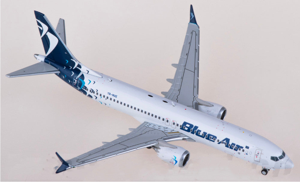 1:400 JC Wings Blue Air Boeing 737 MAX 8 Passenger Airplane Diecast Model