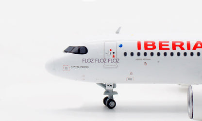JC Wings IBERIA for Airbus A320NEO EC-NDN 1:400 Aircraft Pre-built Model