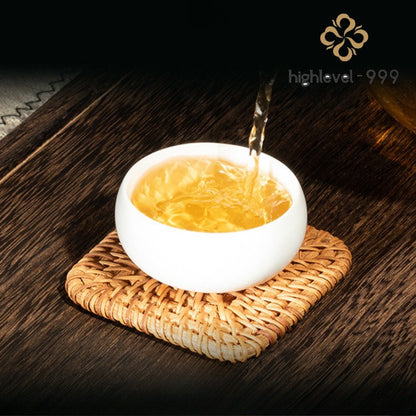 357g Raw Pu'er Yunnan 2017 Bingdao Qi Zi Round Compressed Tea Cake