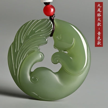 Hetian Jade Pendant Men's Jade Pendant Necklace