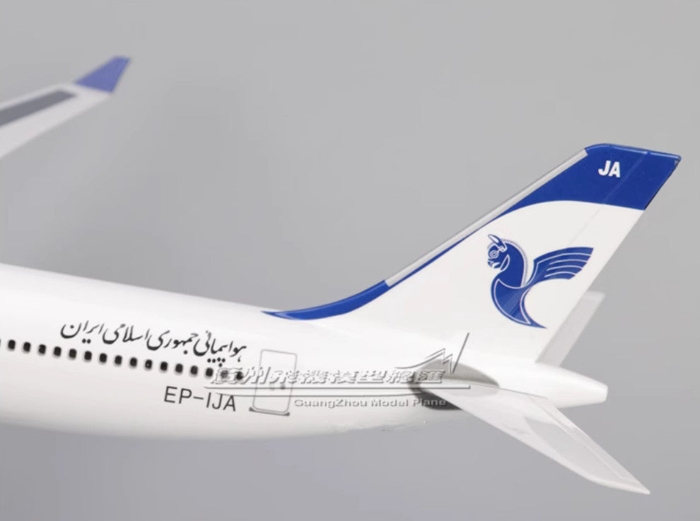1:135 47CM IranAir AIRBUS A330 Passenger Airplane Landing Gears Resin Model