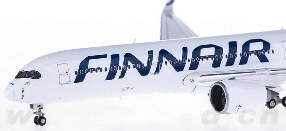 1:400 JC Wings FINNAIR AIRBUS A350-900 Passenger Airplane Diecast Aircraft Model