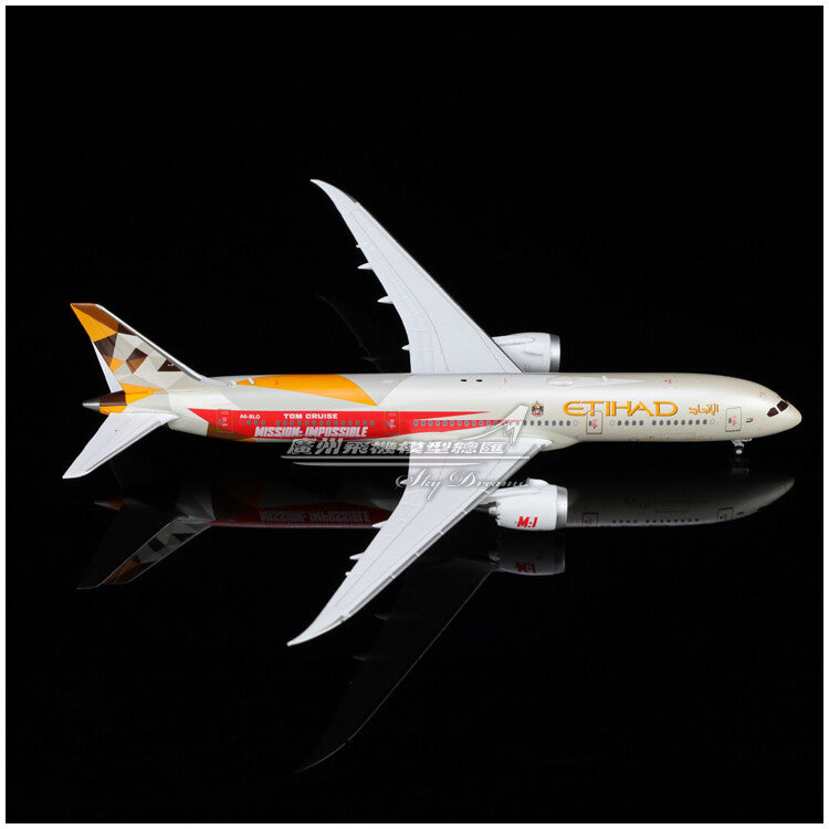 1:400 JC Wings ETIHAD BOEING 787-9 Passenger Airplane Diecast Aircraft Model