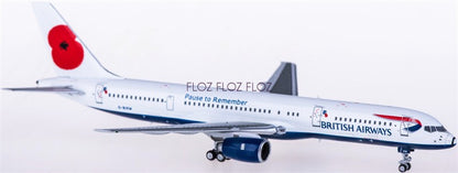 for NG Models for British Airways for Boeing 757-200 G-BIKW 1:400 Airplane Model