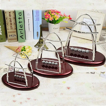 Newtons Cradle Science Pendulum Fun Development Educational Desk Toy Decorations