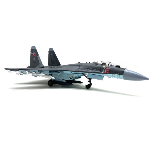 1: 100 Russian Su 35 Super Side Position SU 35 Fighter Alloy Model