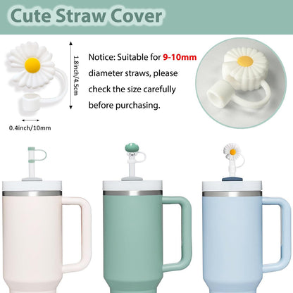 9Pcs Accessories Set for Stanley Cup 40 30oz Insulated Sleeve Travel Cup