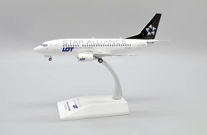1:200 JC Wings LOT Polish Plane Airlines B737-500 Diecast Aircraft Model