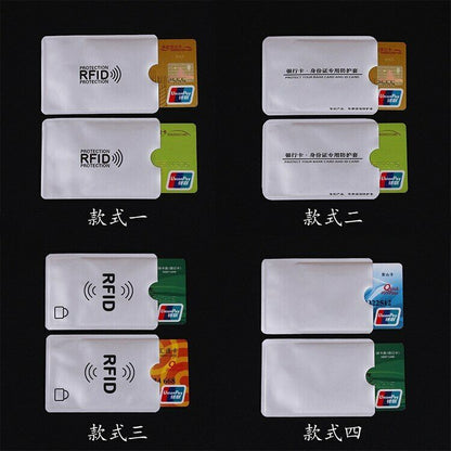 Credit Card Card Case Anti Rfid Bank Metal Card Holder Bag Holder Protector Card