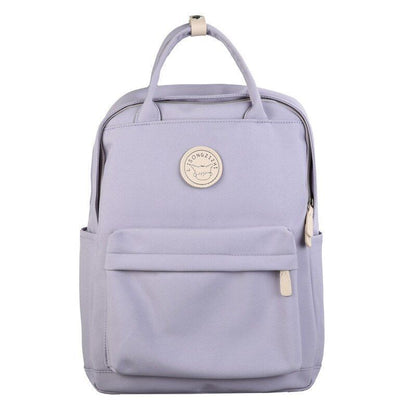 White Women Backpack Style Schoolbag Student Shoulder Bag Laptop Backpack Travel