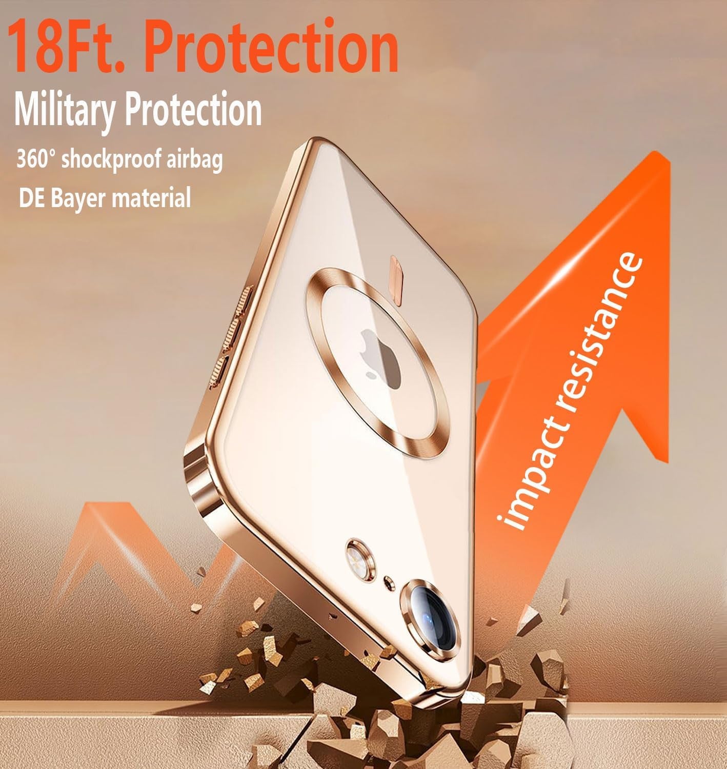 Magnetic for Iphone 16E Case with Privacy Screen Protector & Full Camera Cover,[