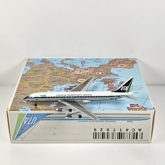 1:400 Aeroclassics UTA Douglas DC-8-53 F-BJLB Passenger Plane Diecast Model