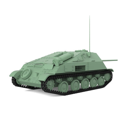 SSMODEL SS72607 1/72 25mm Military Model Kit Soviet SU-57B Tank Destroyer