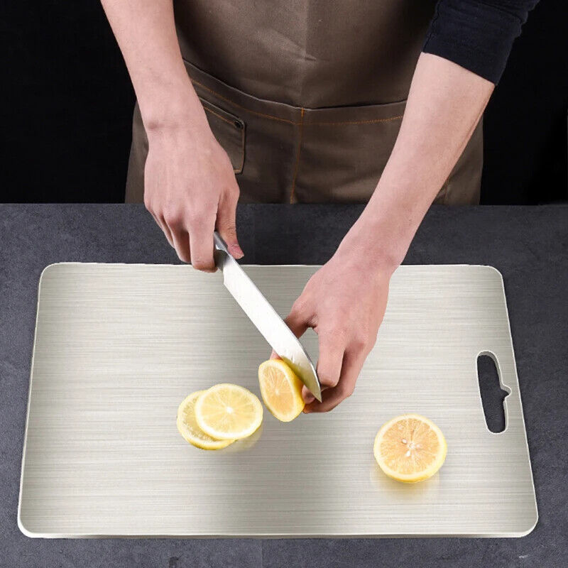 Chopping Block Stainless Steel Easy To Clean Fruit Vegetable Meat Cutting Board