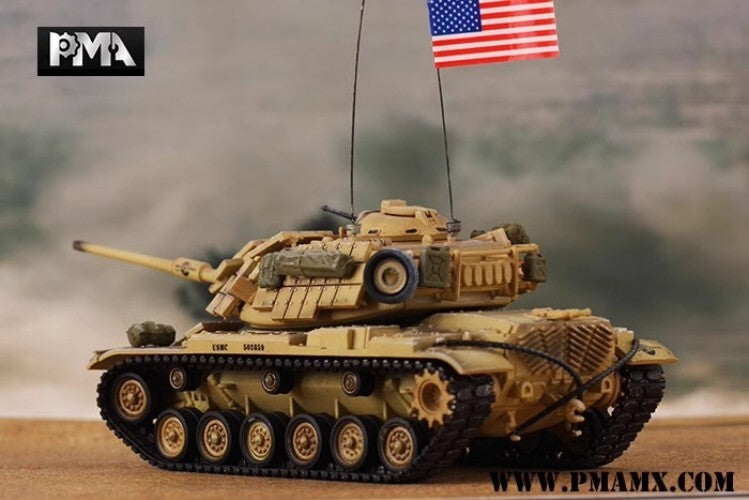 PMA 1/72 US M60A1 Reactive Armour 1990 Gulf War Tank Finished Model Toys
