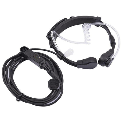 Acoustic Tube Throat Vibration Mic Headset For Baofeng UV-9R Plus BF-9700 GT-3WP