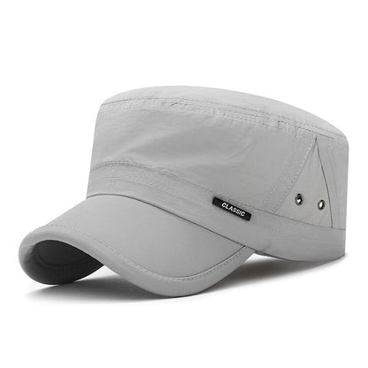 Buckle Back Cap Snapback Caps Flat Hats Army Cap Sun Visor Cap All-match