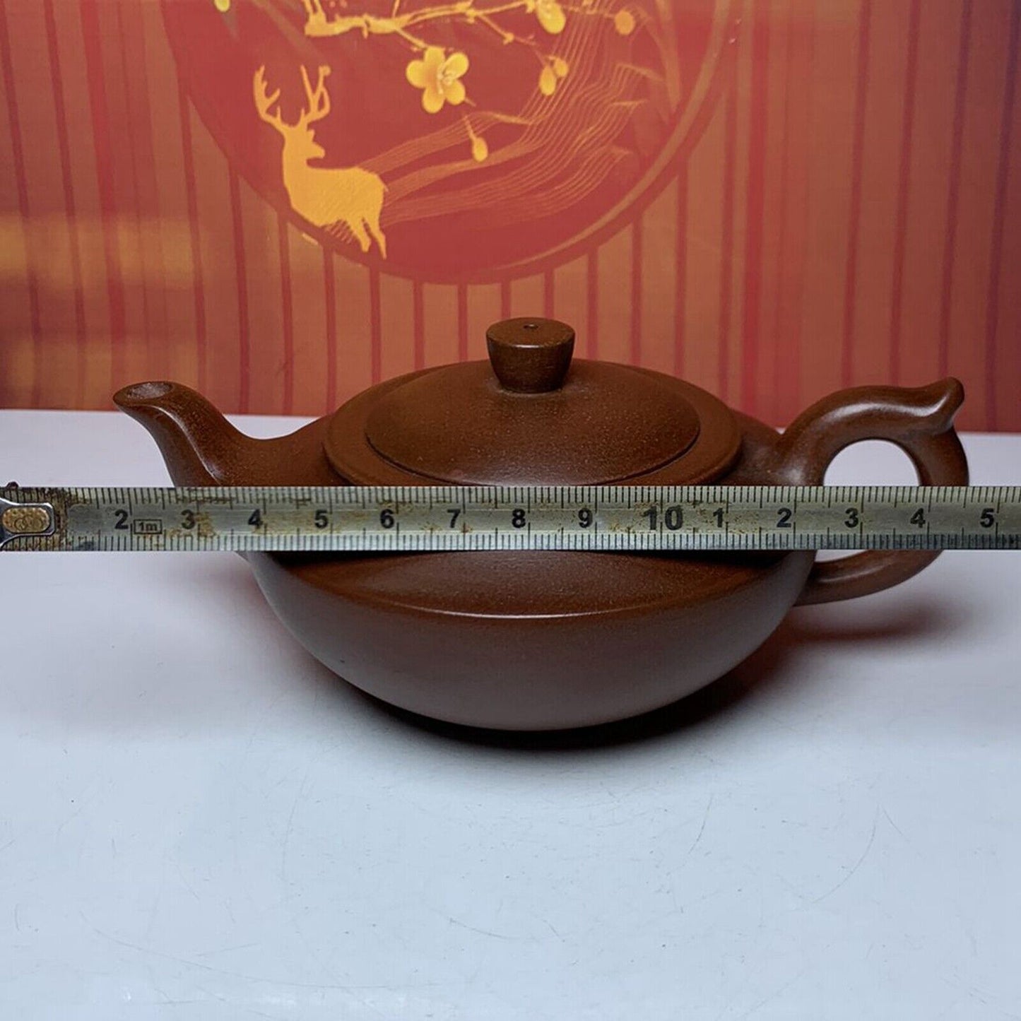 Vintage Chinese Yixing Purple Clay Teapot Zisha Ceremony Fashion Nice Teaware