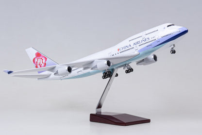 47CM 1:150 CHINA AIRLINES BOEING 747-400 Airplane Landing Gears Resin Model
