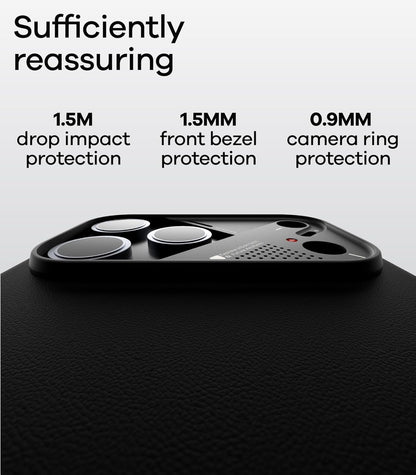 A17 Vegan Leather Coolhyper Iphone 17 Pro Case | Camera Control | with Cooling F