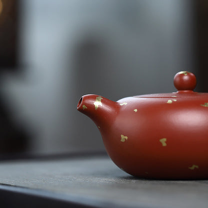 6.8oz Marked Tea Pot Chinese Handmade Real Yixing Zisha Dahongpao Clay Yuanzhu