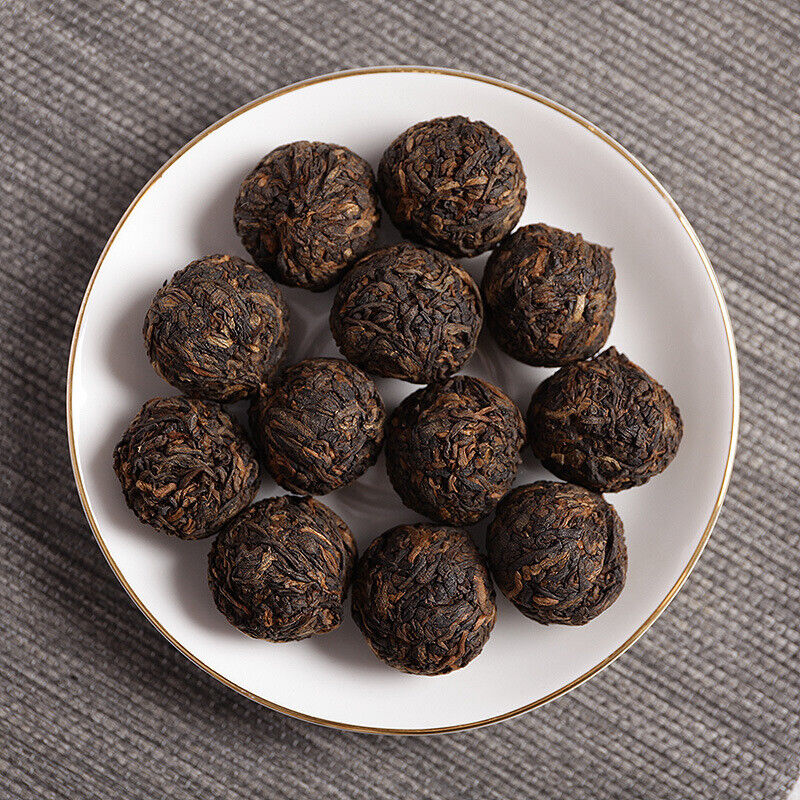 500g Yunnan Puer Tea Icelandic Ripe Tea Dragon Pearl Small Tuocha Large Tree Tea