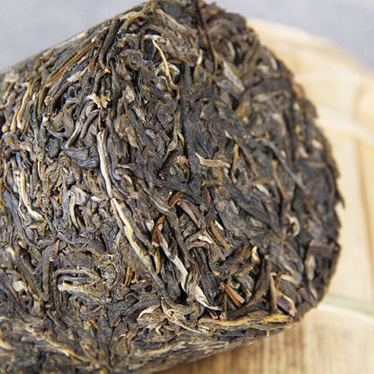 1000g Menghai Pu'er Cha Tea Pillar Shape Pu-erh Green Tea Gift Tea Healthy Drink