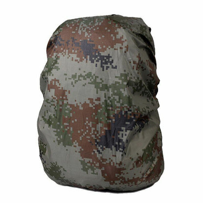 Waterproof Rain Cover Bag Outdoor 10-80L Camouflage Backpack Camping Accessories