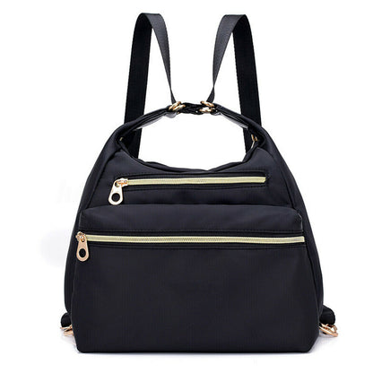 Women Lady Nylon Backpack Shoulder Bag Travel Handbag Crossbody Tote Satchel Bag