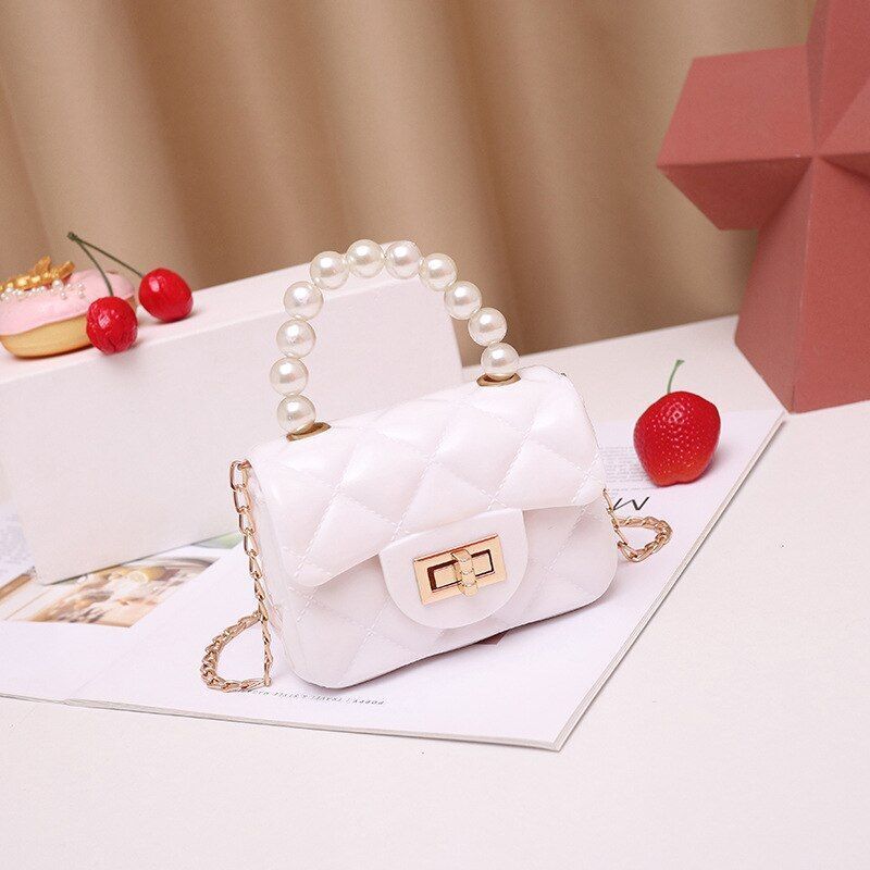 Handbag Synthetic Leather Small Shoulder Bags Cosmetic Little Square Chain Purse