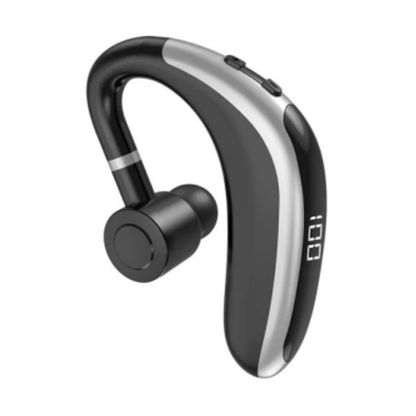 Wireless Bluetooth 5.2 Earpiece Headset Driving Trucker Earbuds Led Battery US*
