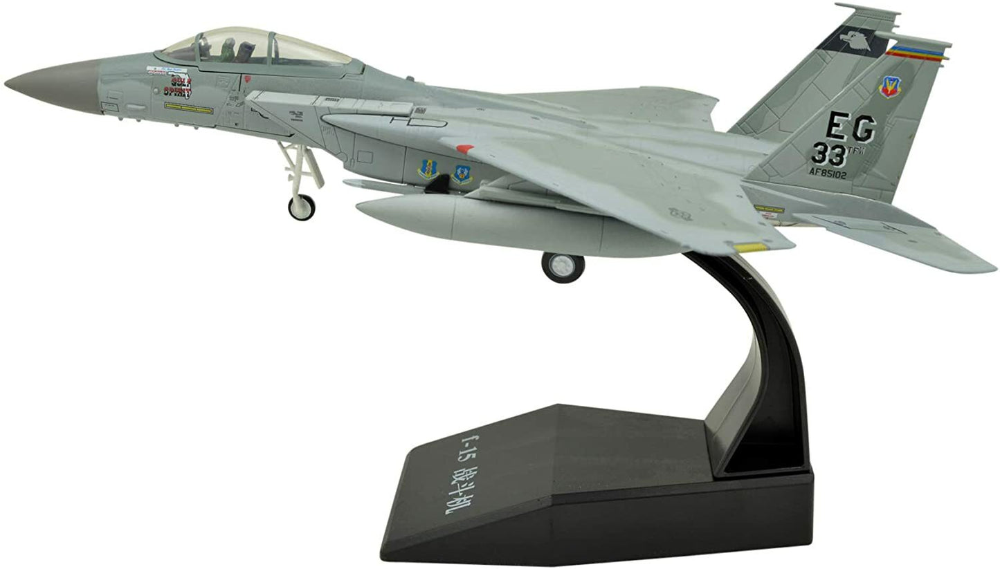 1:100 F-15 Eagle Fighter Attack Metal Military Airplane Model,US Air Force