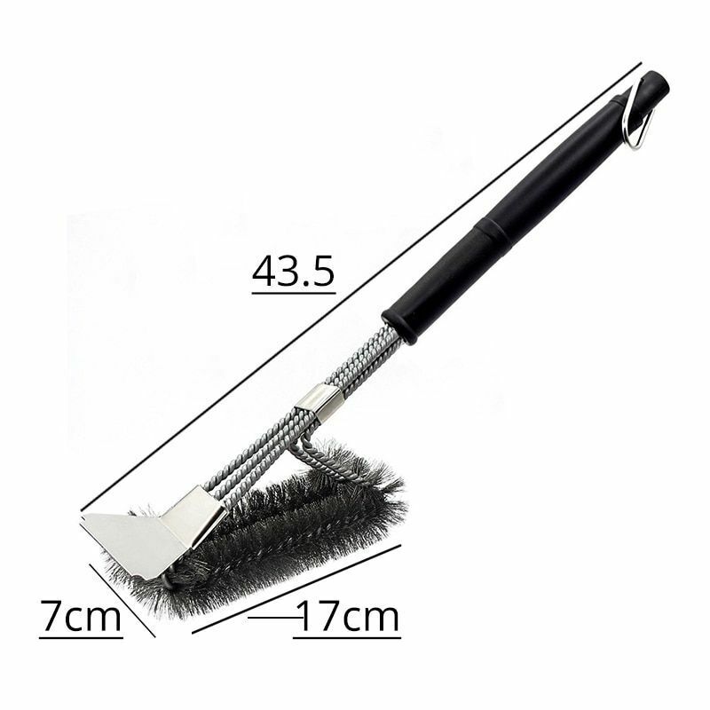 Grill Brush Scraper BBQ Cleaner Tools Weber Ideal Barbecue Accessories Stain Gas