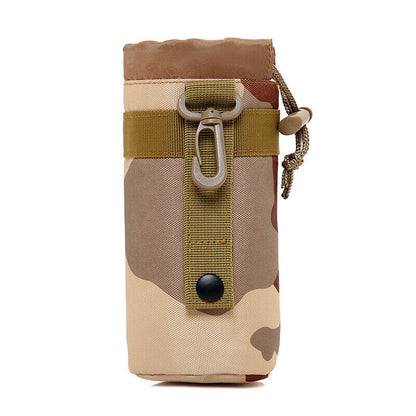 Outdoor Tactical Water Bottle Bag Pouch Travel Camping Hiking Fishing Bottle Bag