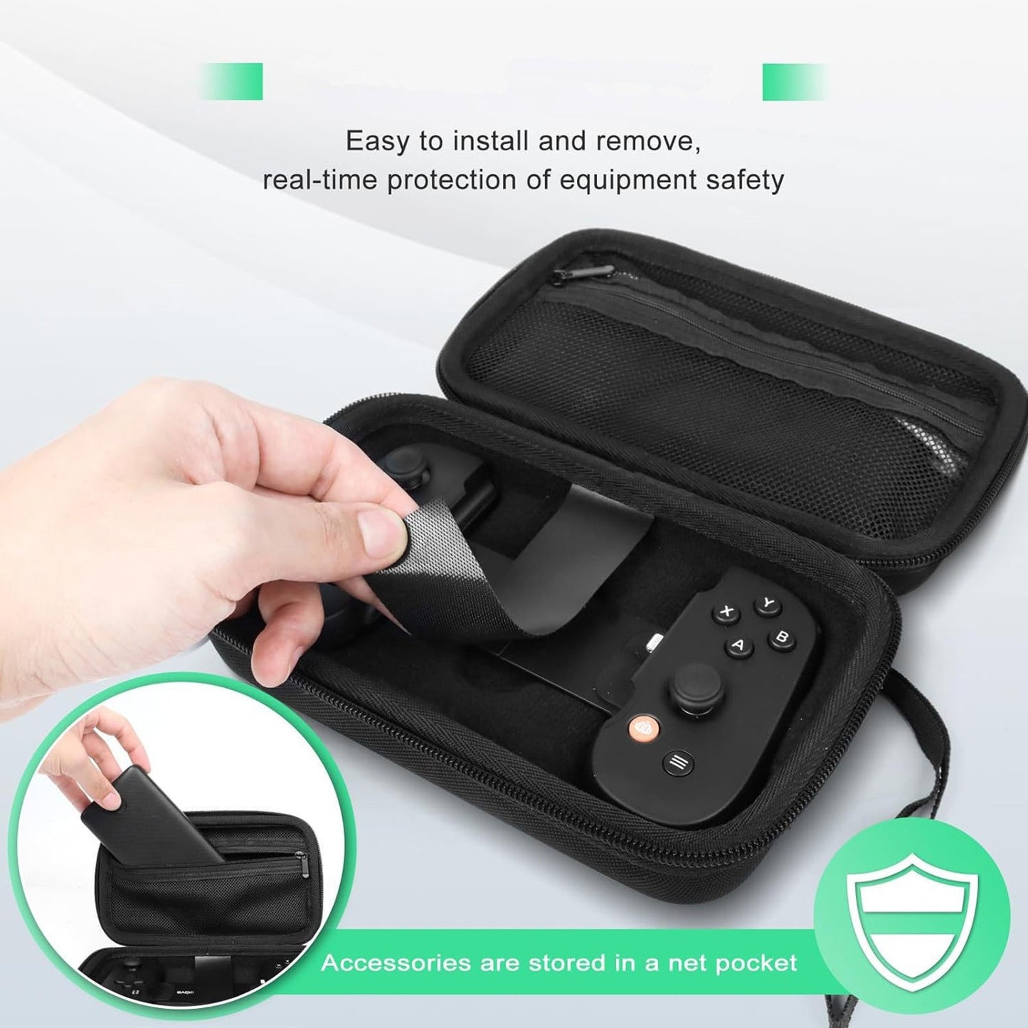 Protective Cover For Backbone One Mobile Gaming Controller Carry Case Hard Shell