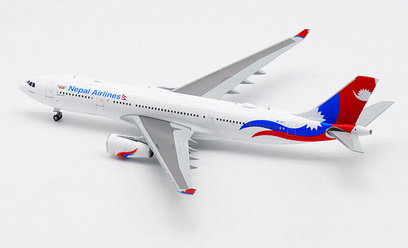 1:400 JC WINGS Nepal Airlines AIRBUS A330-200 Passenger Airplane Diecast Model