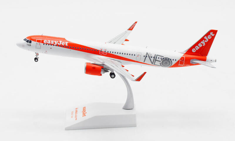 1:200 JC Wings easyJet AIRBUS A321neo Passenger Airplane Diecast Aircraft Model