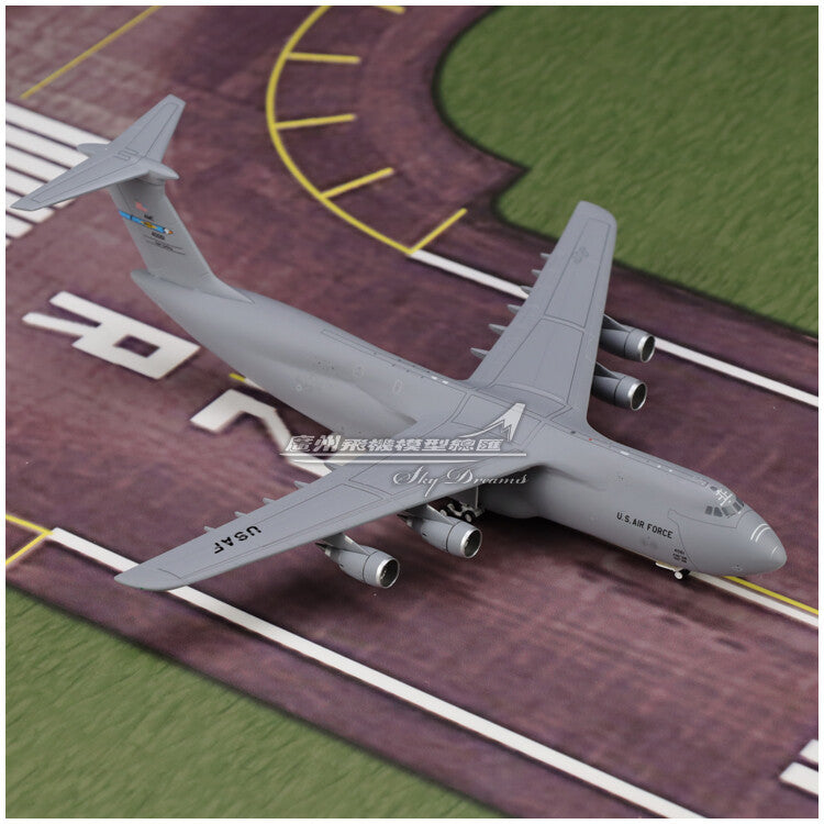1:400 GeminiJets USAF Lockheed C-5 Aircraft Diecast Military Airplane Model