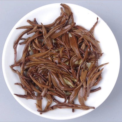 500g Yunnan golden snail black Tea Bi Luo Chun tea,Dian Hong JinSi Snail tea
