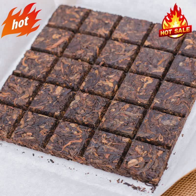 100g Mengku Rongshi Puer Mu Ye Chun 3 Years Aged Shu Purerh Cake Tea