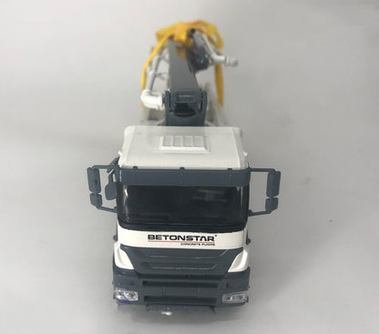1:50 BETONSTAR H40-5RZ CONCRETE PUMP Construct Equipment Machine Diecast Model