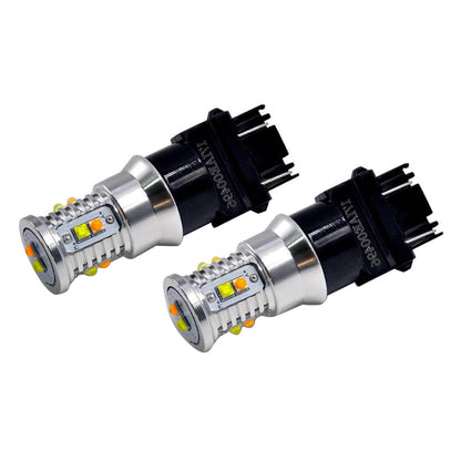 For Chevy Silverado 1500 1999-2013 3157 4157 LED Turn Signal Lights Switchback p
