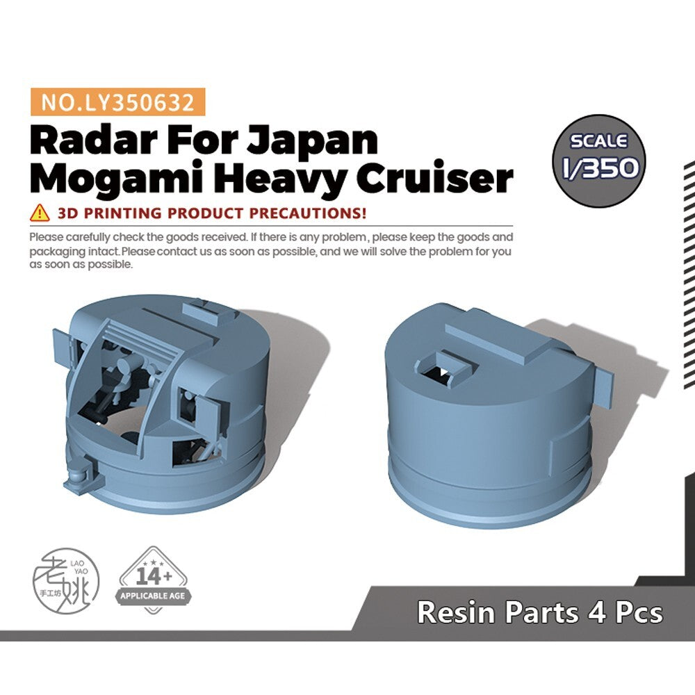 Yao's Studio LY350632 1/350 Model Upgrade Parts Radar Japan Mogami Heavy Cruiser