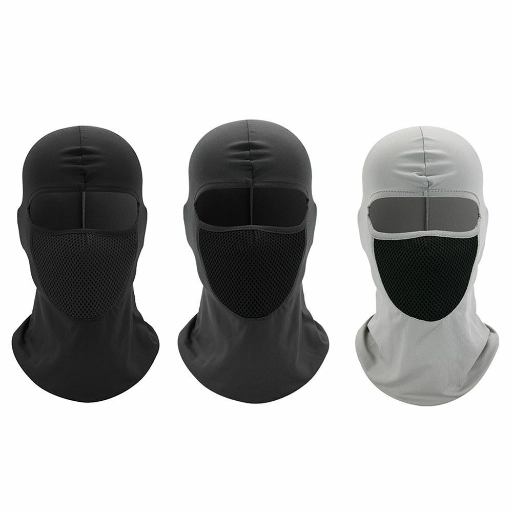 Motorcycle Full Cover Face Mask Cycling Balaclava Hat Lycra Outdoor Helmet Cap