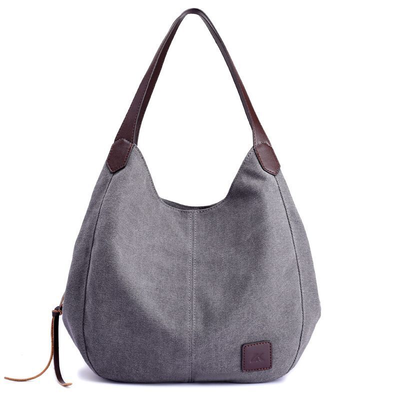 Canvas Handbags Wild Art Simple Shoulder Bags Versatile Traveling Shoulder Purse