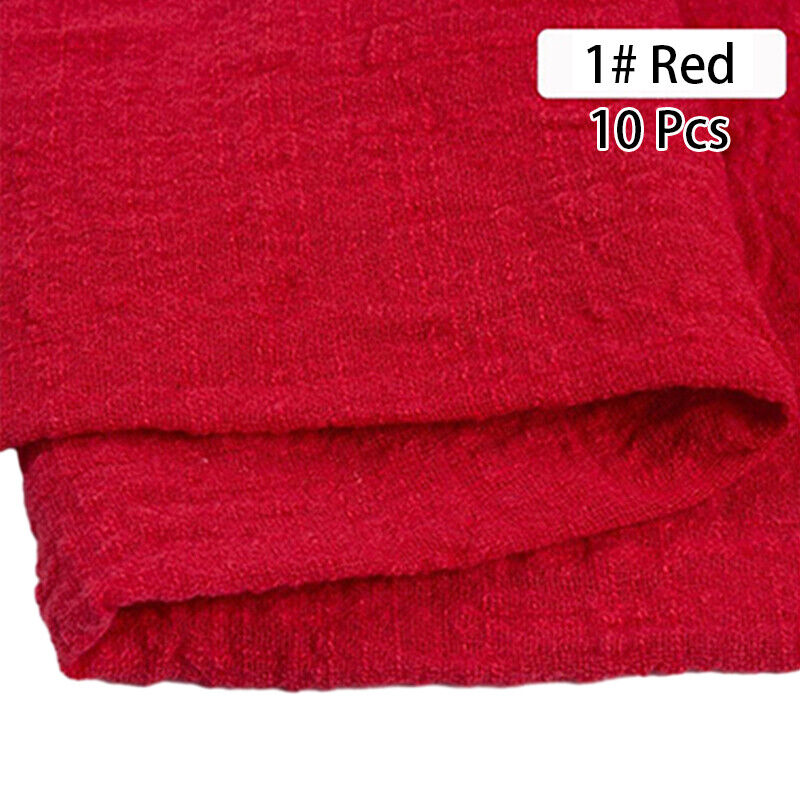 10PCS Napkins Retro Cotton Tea Towel Wedding Supplies Home Table Decor
