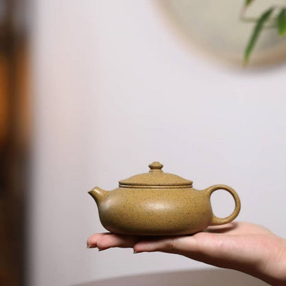 180ml Chinese Tea Pot Original Ore Real Yixing Zisha Duan Clay Marked Pot 7 Hole