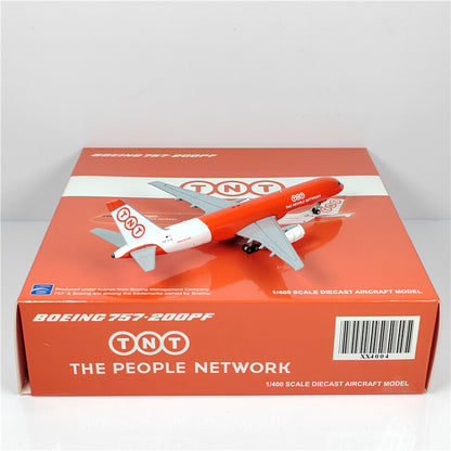 1:400 JC Wings TNT BOEING B757-200F Passenger Airplane Diecast Aircraft Model
