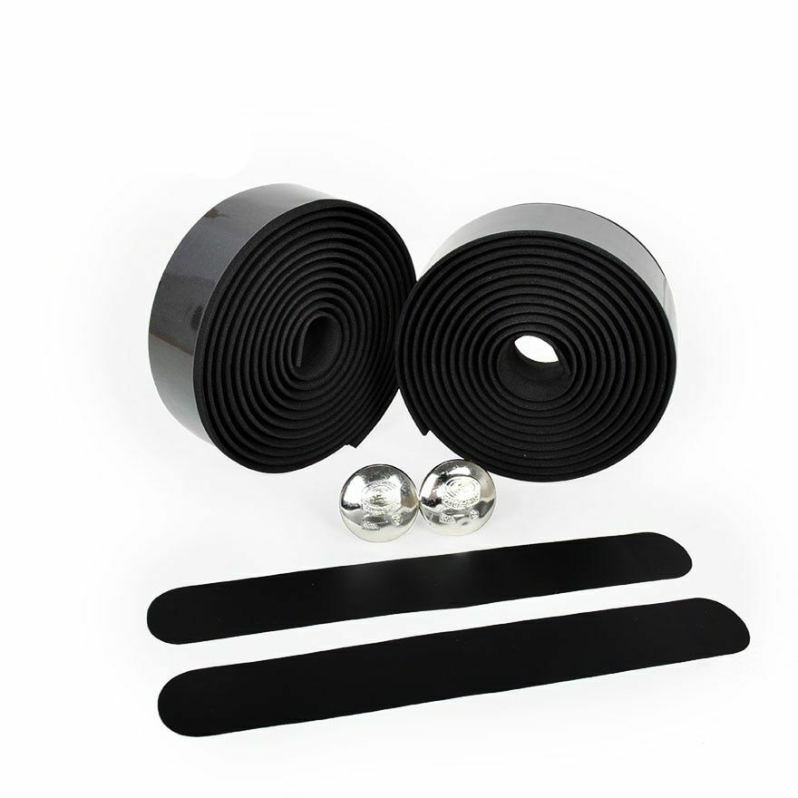 Bike Handlebar Tape Road Bicycle Camouflage Cycling Handle Cork Wrap Bar Plugs